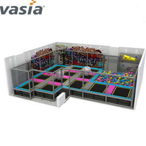 2020 New TUV Kids Free Zone Jumping Trampoline Park for Sale