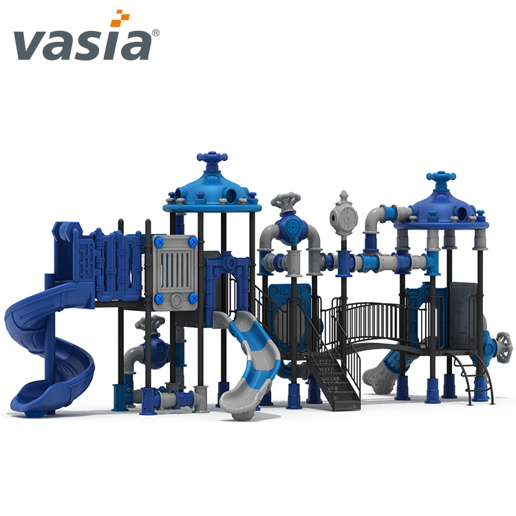 Hot Sale Plastic outside Playground with Slide for Toddlers