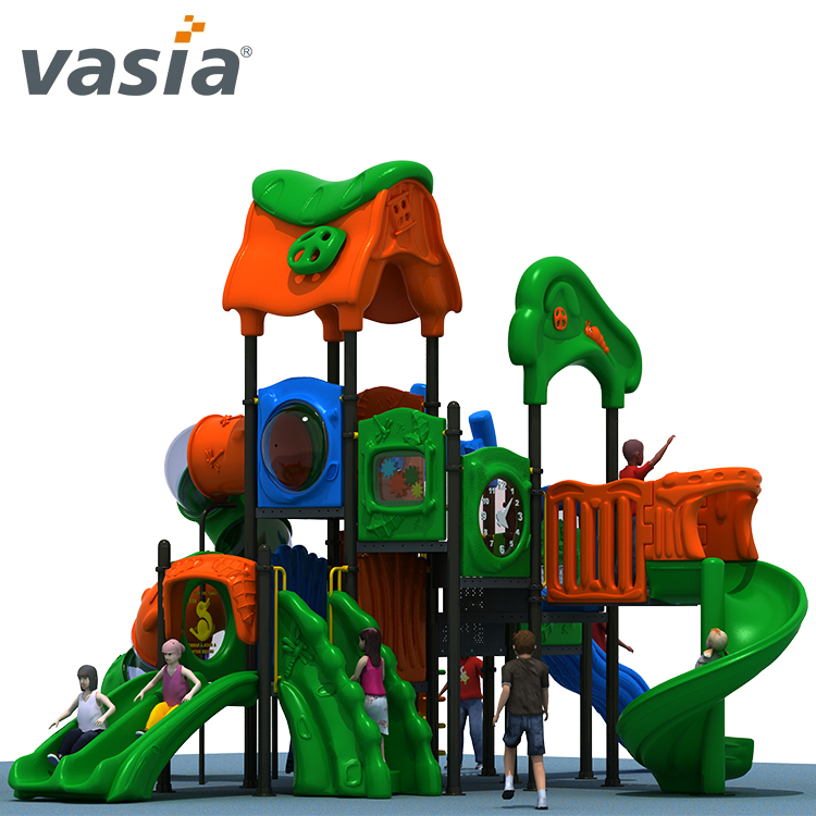 Vasia China manufacturer sliding kids Climb plastic play outdoor 