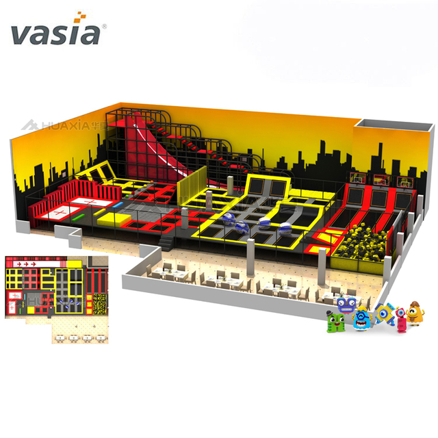 New Design High Performance Kids Jumping Turkey Indoor Trampoline Park for Amusement Park