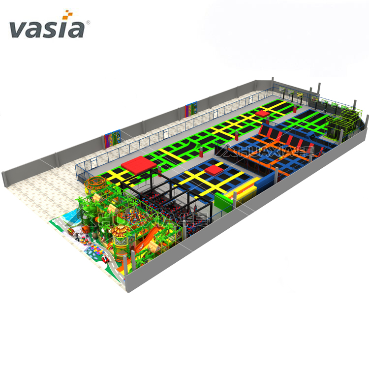 Vasia European Standard Trampoline Park for Kids And Adult High Quality