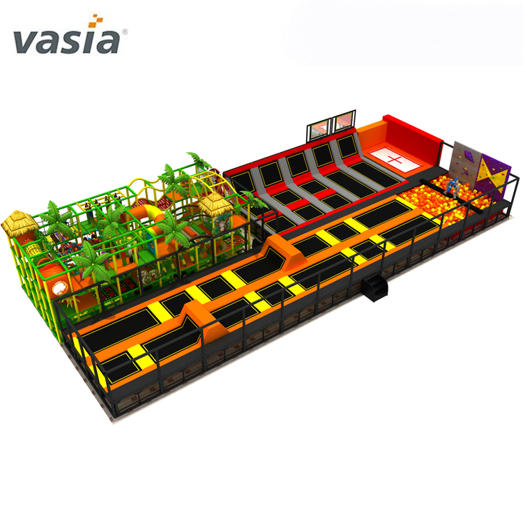 Vasia Amusement Commercial Trampoline Park Indoor 