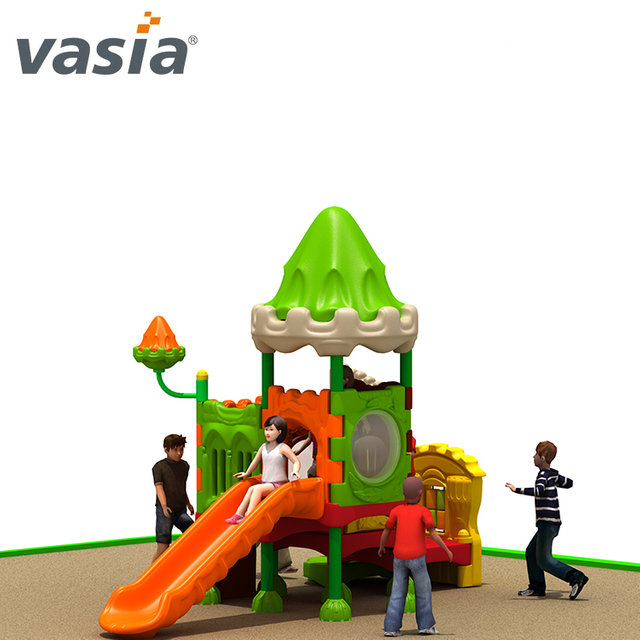 Unique Kids Lovely Preschool Slide Outdoor Play Structures 