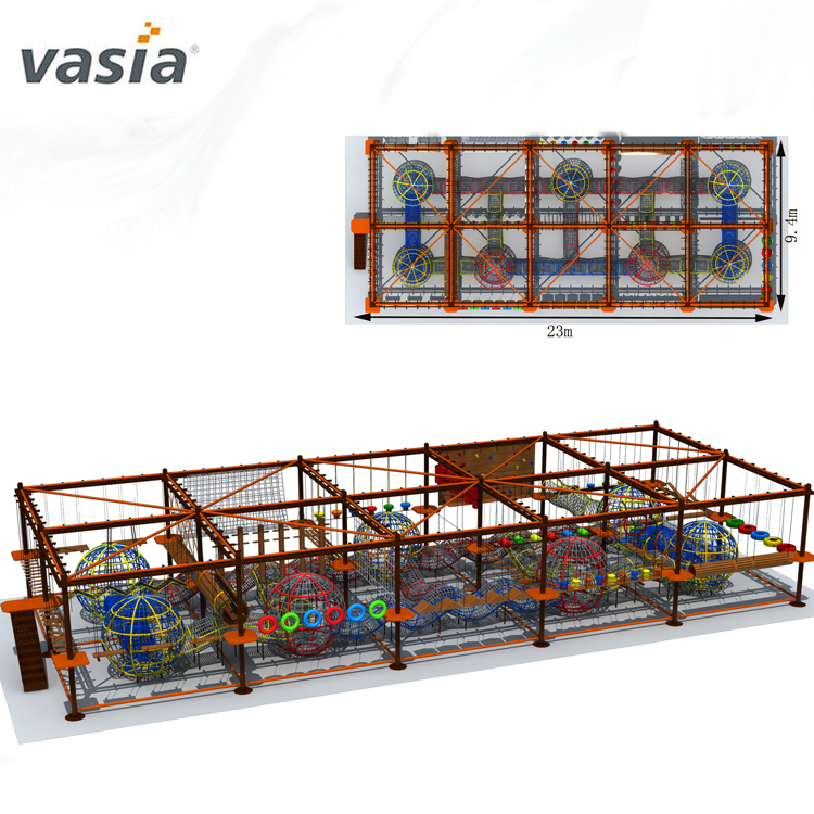 Wonderful Children Adventure Climbing Equipment Obstacle Rope Course